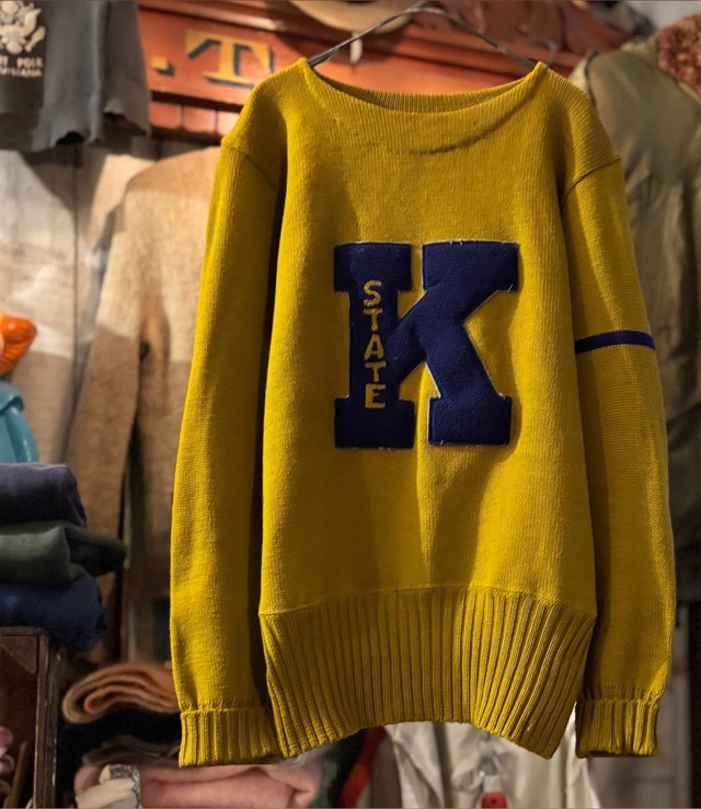 けんいち様専用 〜1950's Wool lettered sweater
