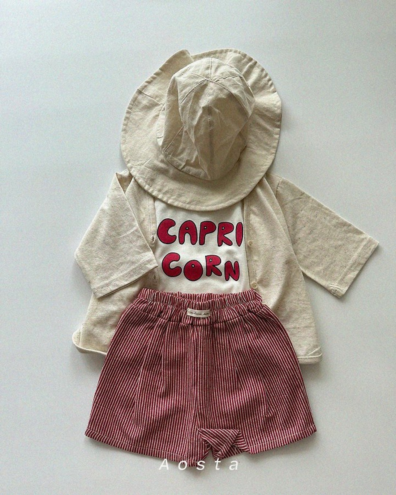 [Aosta] Capricorn Sleeveless Tee / [아오스타] 카프리콘나시티