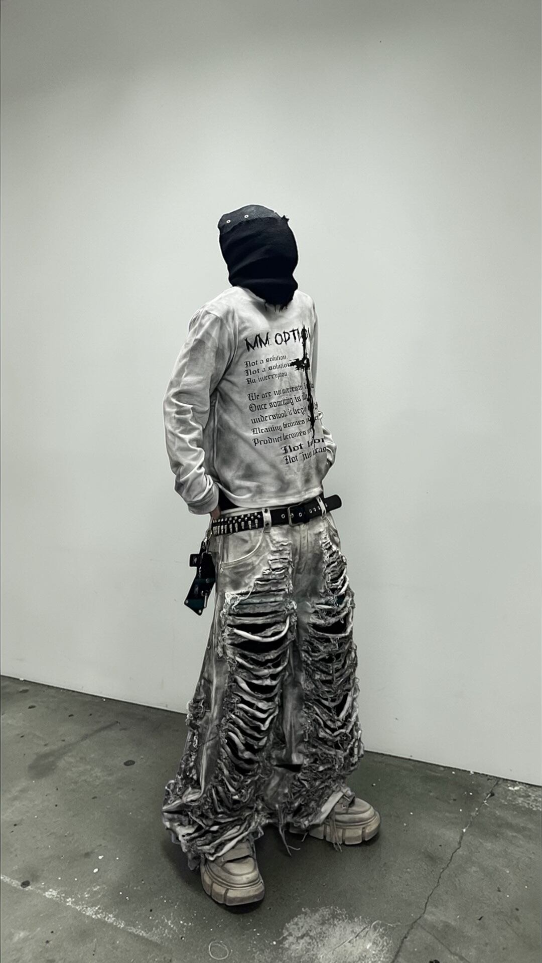 noise denim pants | mmoption