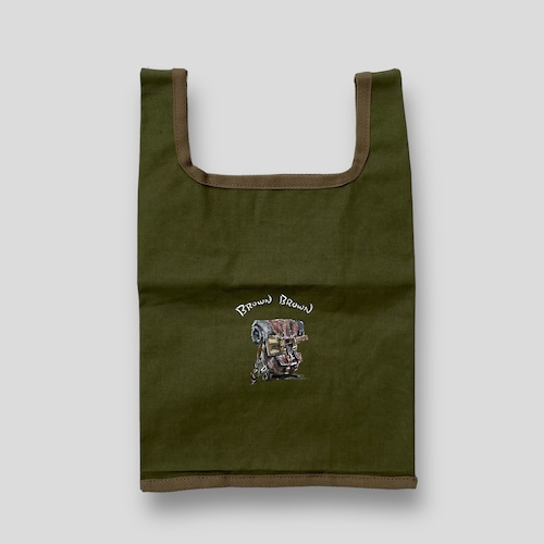 Brown Brown PAINT MARKET BAG (BACK PACK)