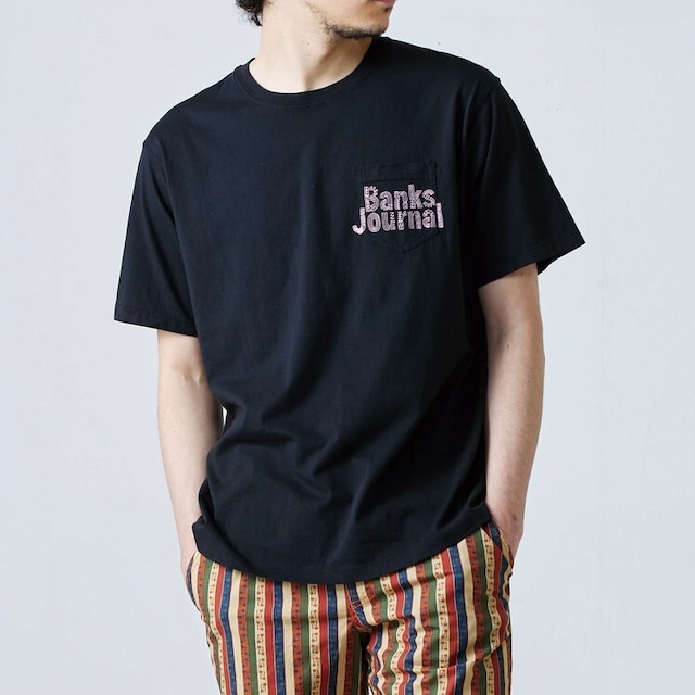BANKS JOURNAL バンクスジャーナル BUNKER ポケTシャツ 半袖 ATS0699 ブラック