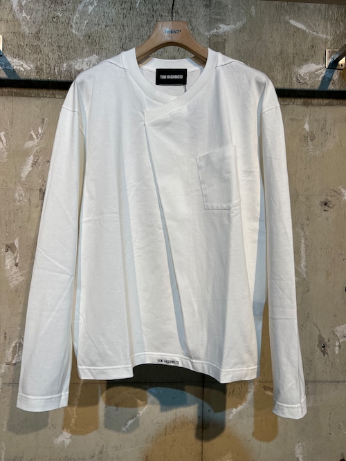 YUKI HASHIMOTO(ユーキハシモト) / LONG SLEEVE Y-NECK T-SHIRTS / 232-01-0605