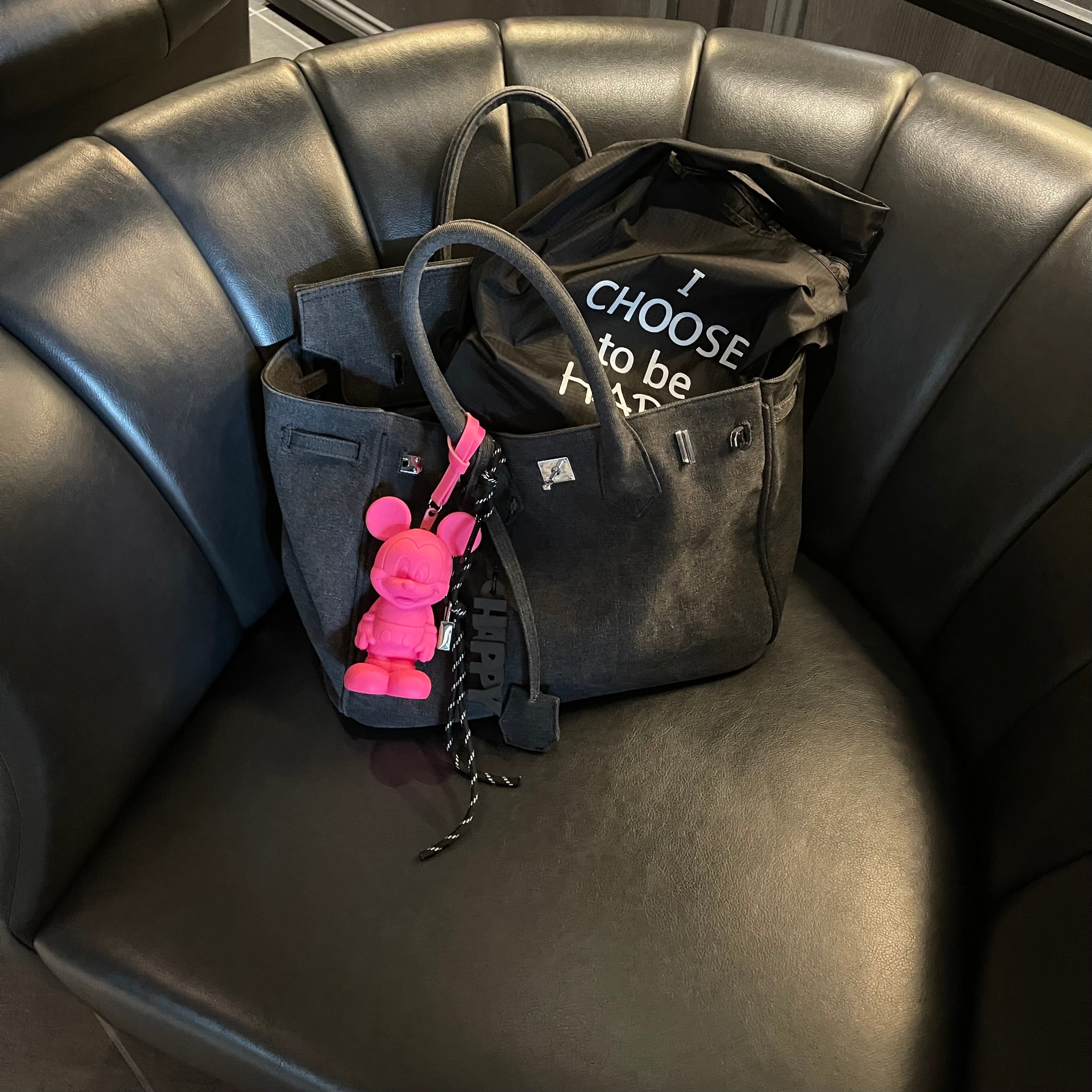 予約販売】KANAGU Army BAG / Heart & cord charm / Vintage Black