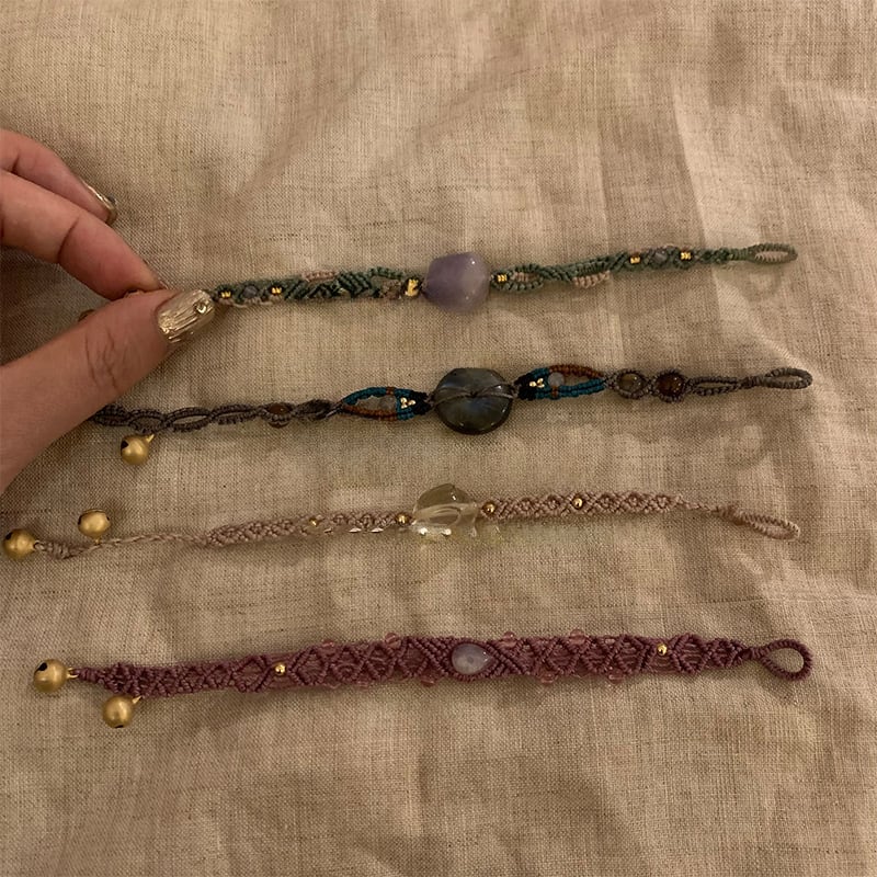 Somedayif手作り異族編みブレスレット 4s