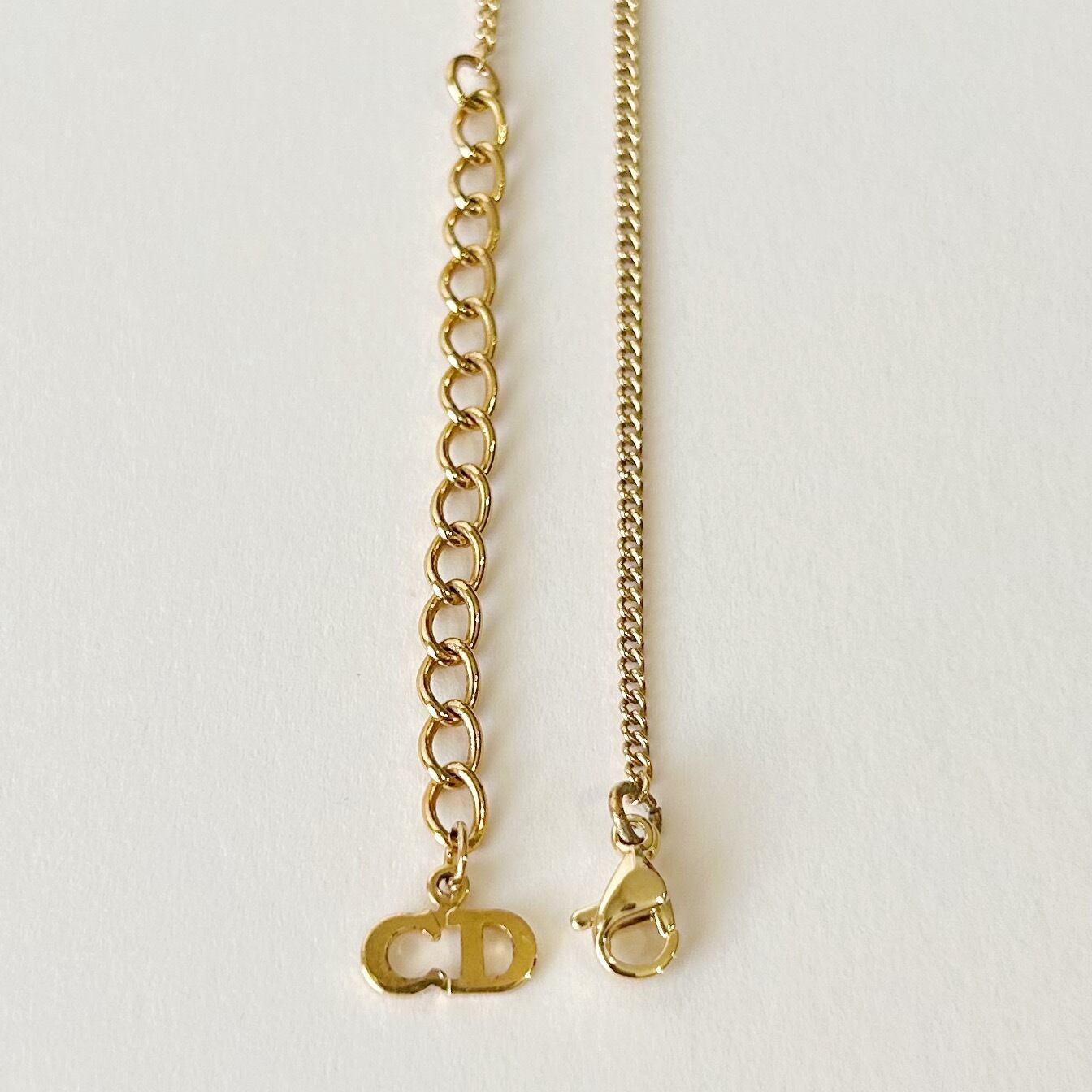 N5473】Christian Dior mini coin necklace/クリスチャンディオール