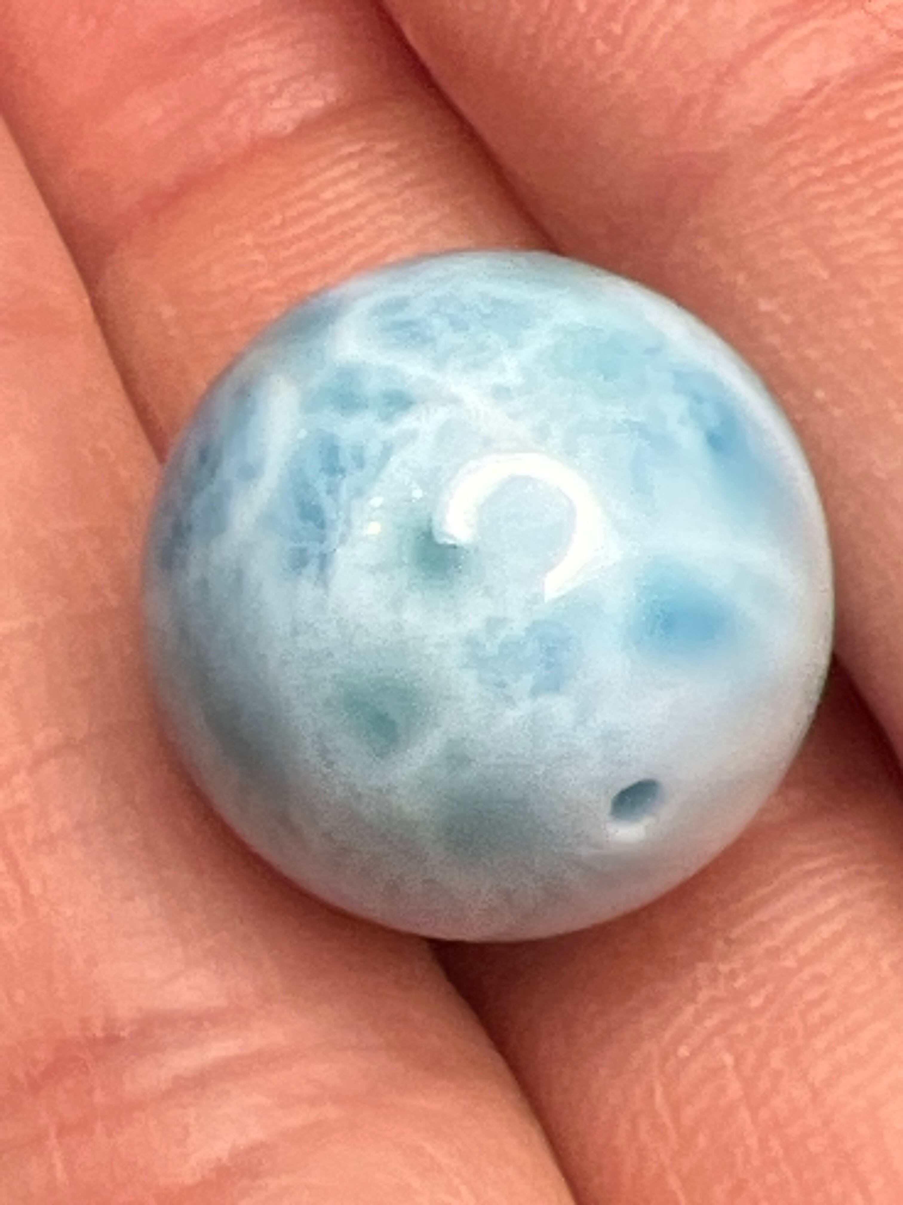 【粒売】ラリマービーズ b 15㎜