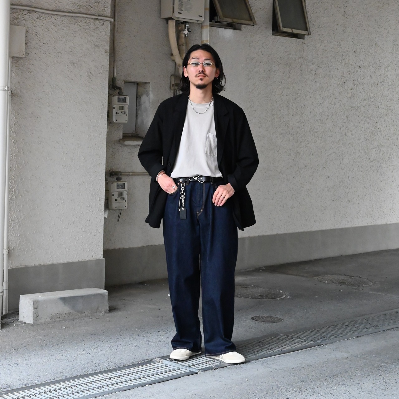 ANACHRONORM / WIDE 5P DENIM PANTS