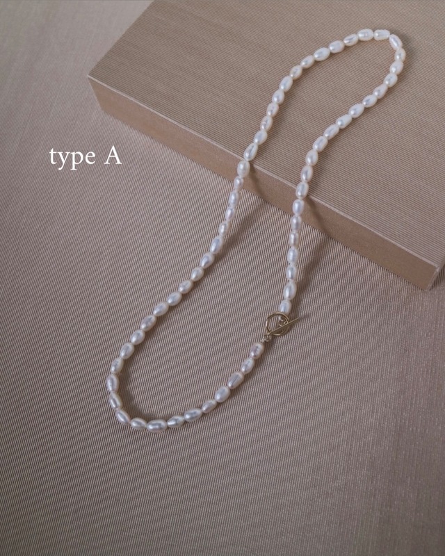 pearl short necklace