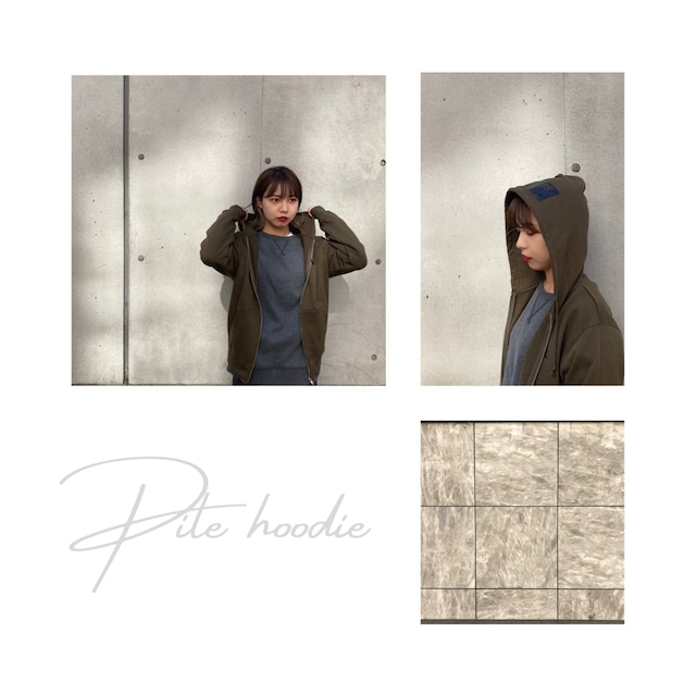 Pile hoodie (4colors)