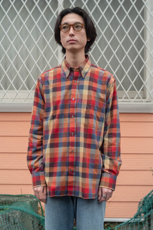 VIYELLA コットンウールシャツ DEADSTOCK b