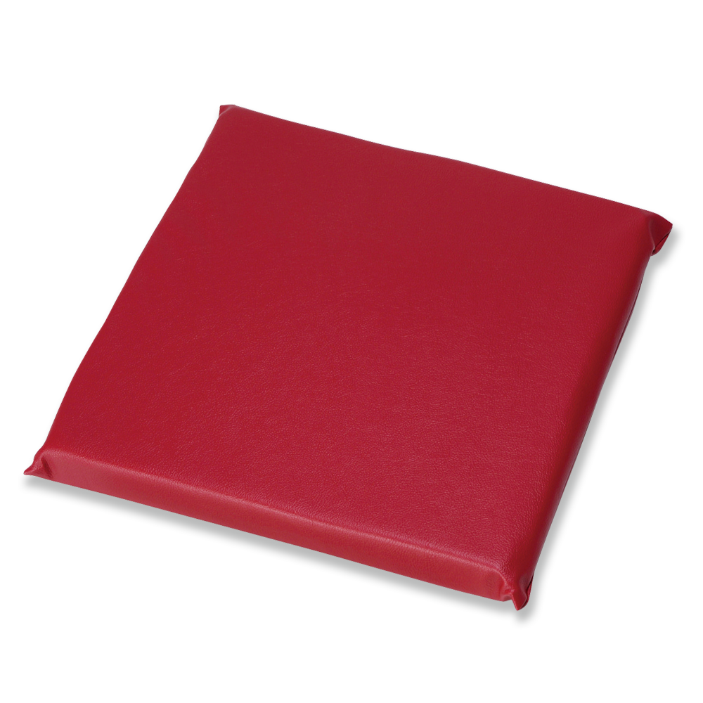 レザー 座布団 AA(赤)43×43