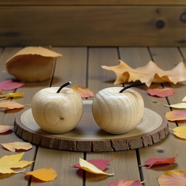 アロマウッドディフューザー（木製リンゴ）