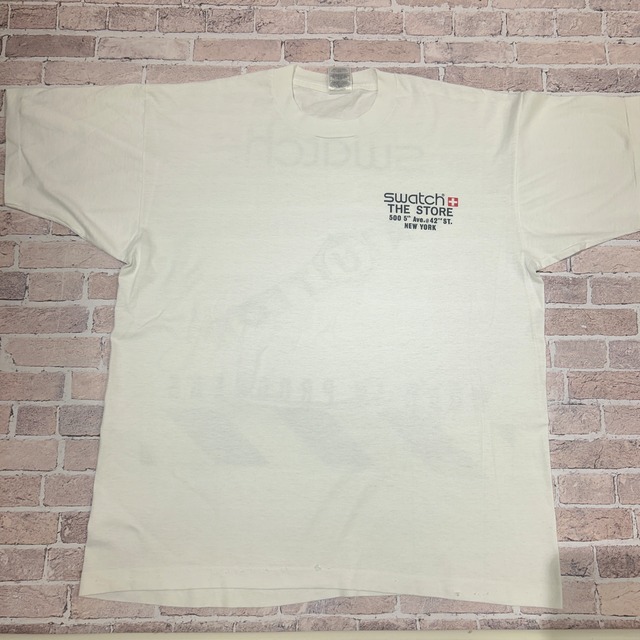 Ⓚ1990s SWATCH T-SHIRT