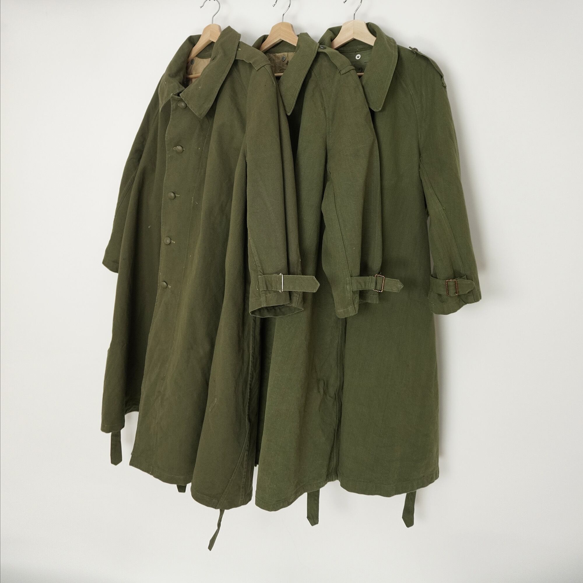 正規品販売店舗 1950'S フランス軍 M35 モーターサイクルコート ウール