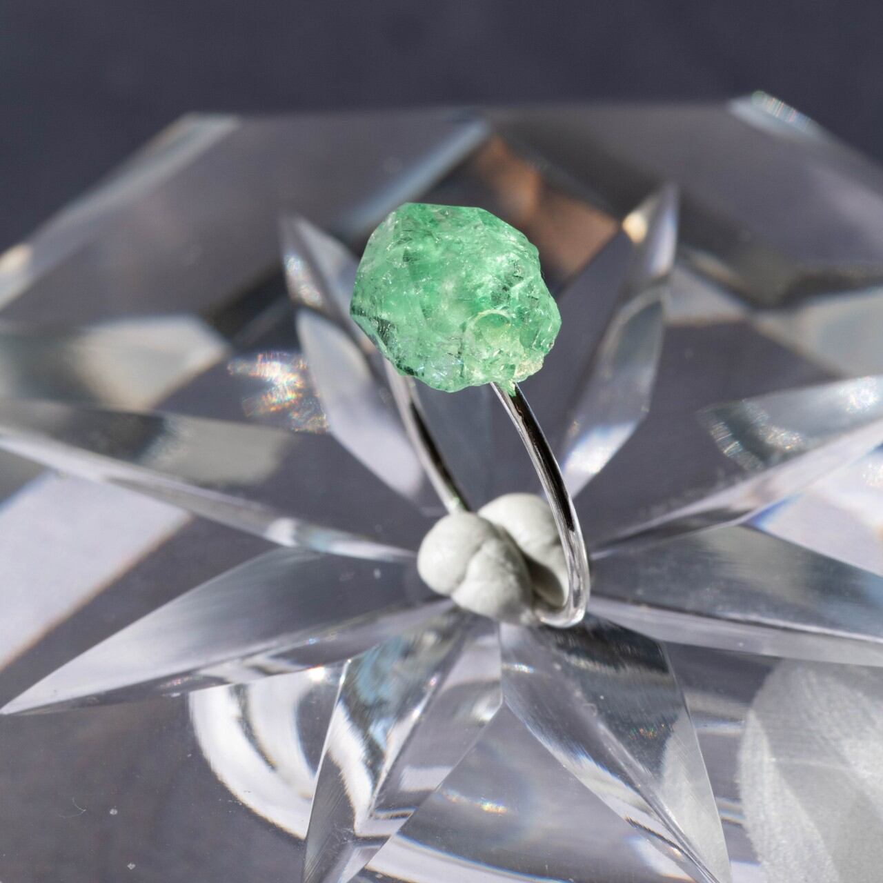 天然石　ミントガーネット January 【12 GemStones Collection 2022】 ミントガーネット