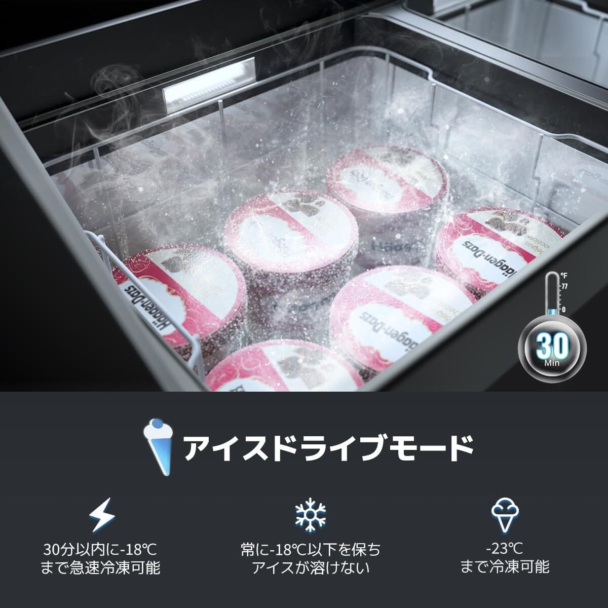 BougeRV ポータブル・車載冷蔵庫 Aspen Pro32L キャスター付き | Bord