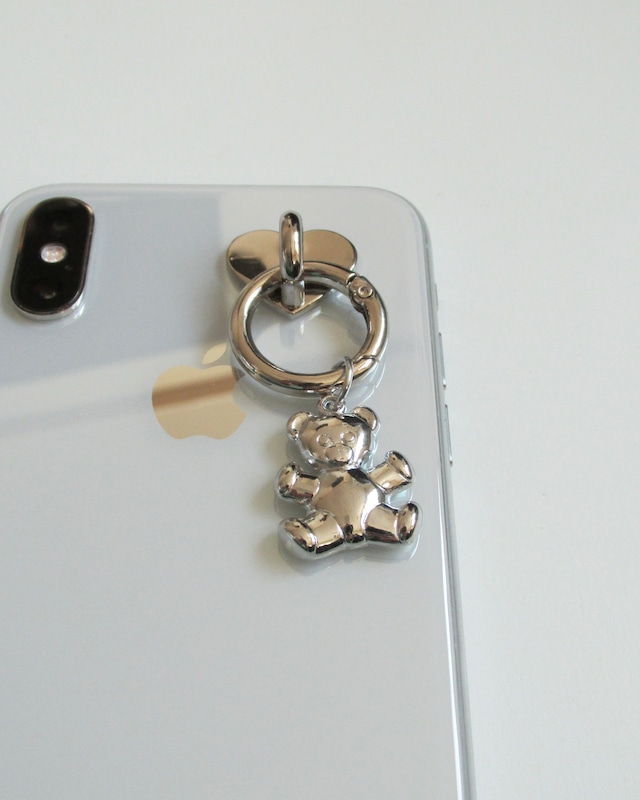 bear key ring（heart keyring hook set）