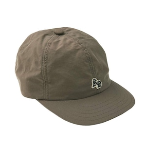 PEACHED NYLON BOYS CAP / ナイロンBOY'S キャップ (KHAKI)