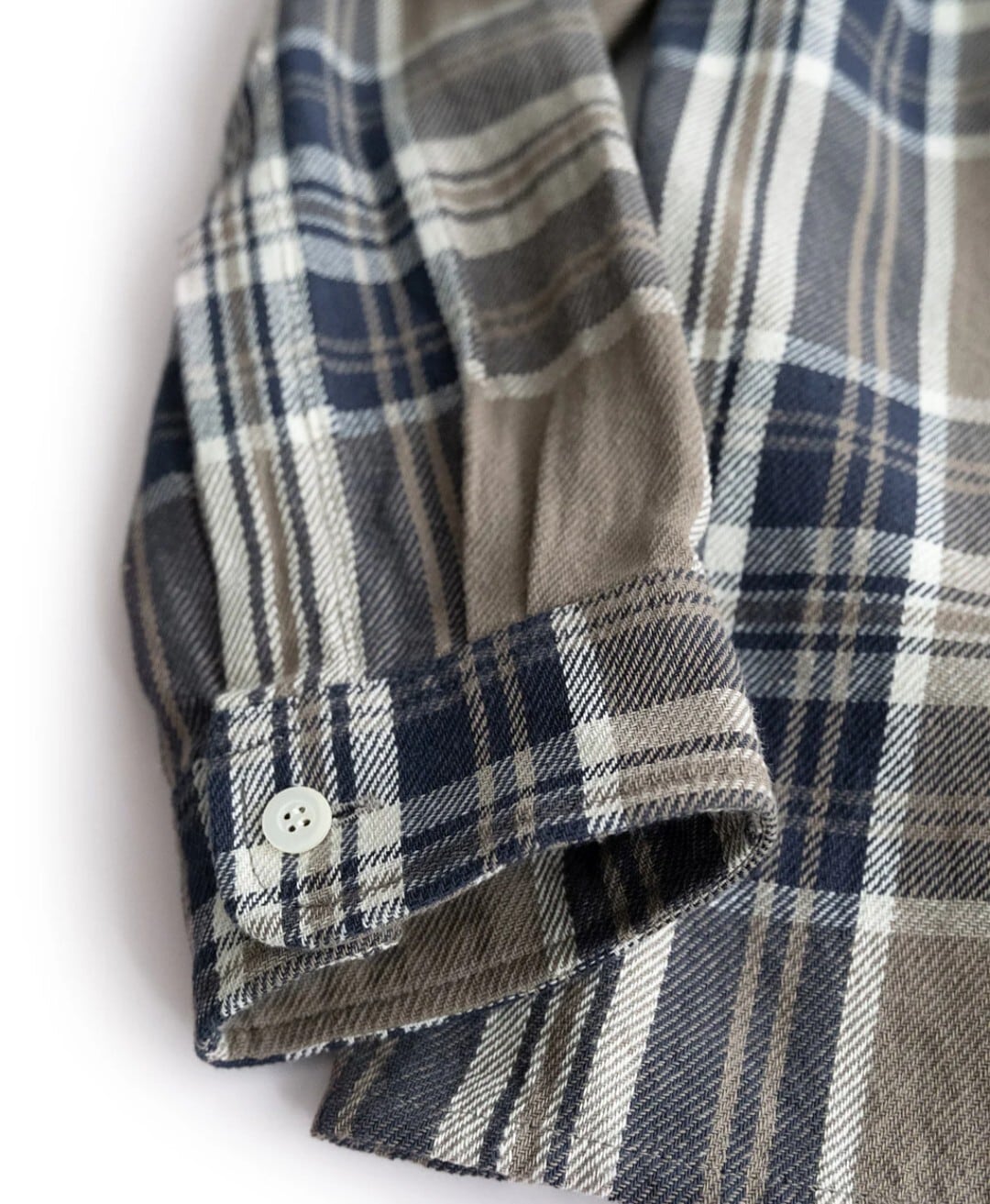 WASEW CHECK ONE SHIRT (GRAND NAVY) | BOW & ARROW WEB STORE