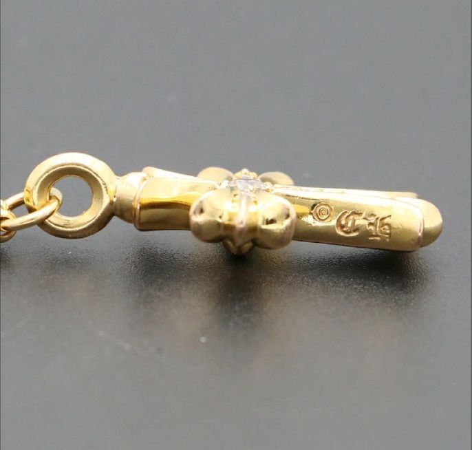 CHROME HEARTS クロムハーツ タイニーE CHプラス ネックレス