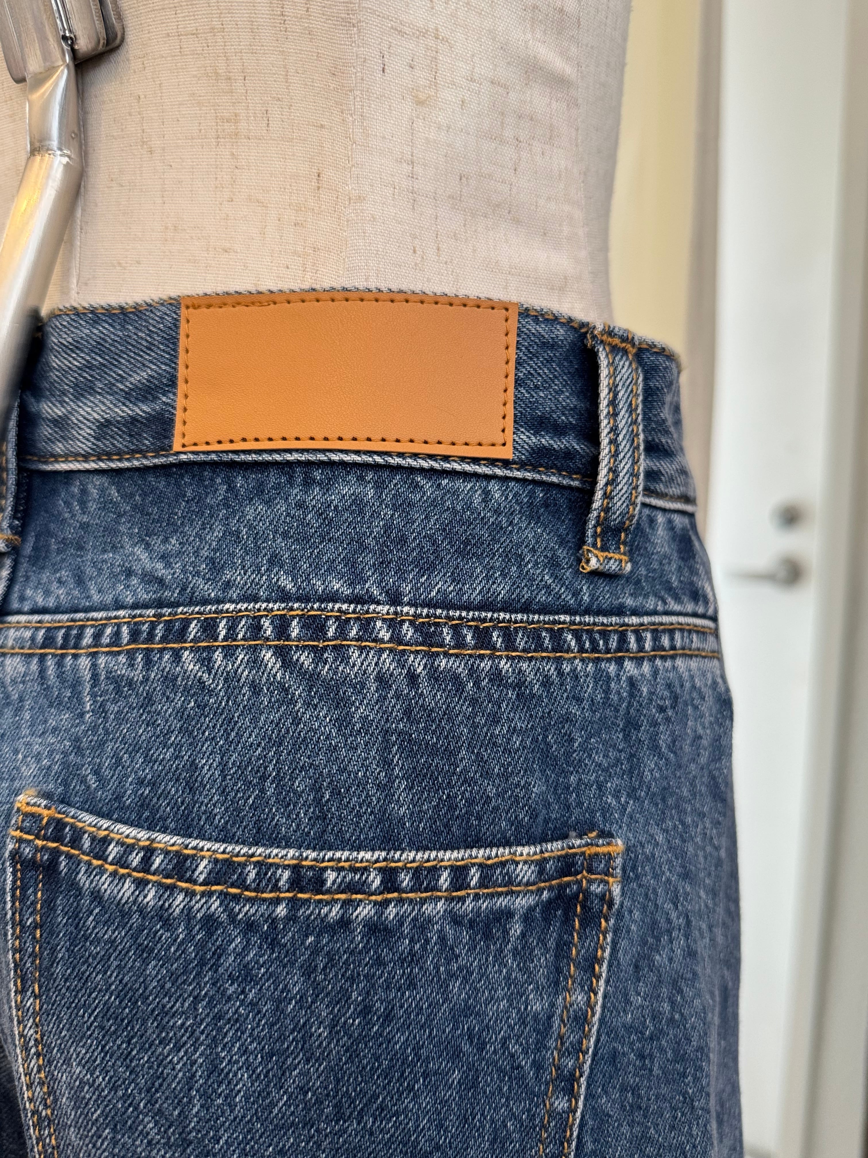 【PASSIONE】ワイドデニムパンツ 536616