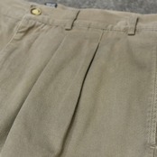 STRUCTURE wide cotton twill slacks