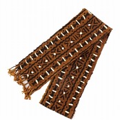 《No.009》短め　ボゴランベルト茶色  泥染め　今回入荷分は写真11〜15枚目