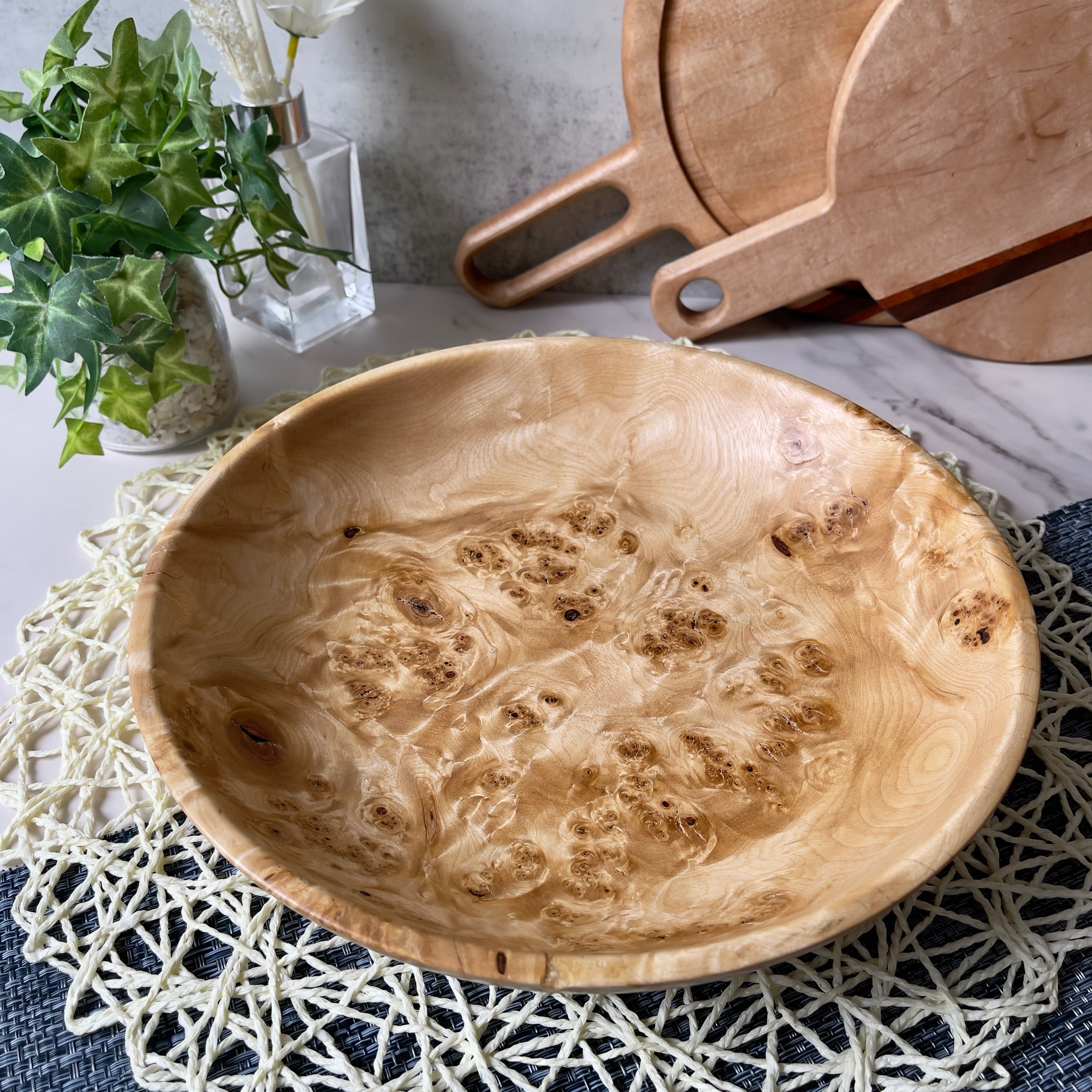 銘木】美しい瘤杢入りの栓 | 食器 | automnforest workshop