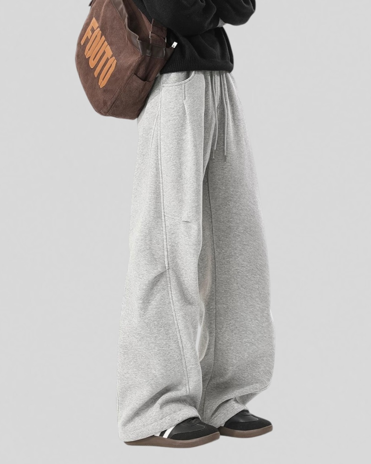 Heavy Washed Wide Pants（95％/40％）