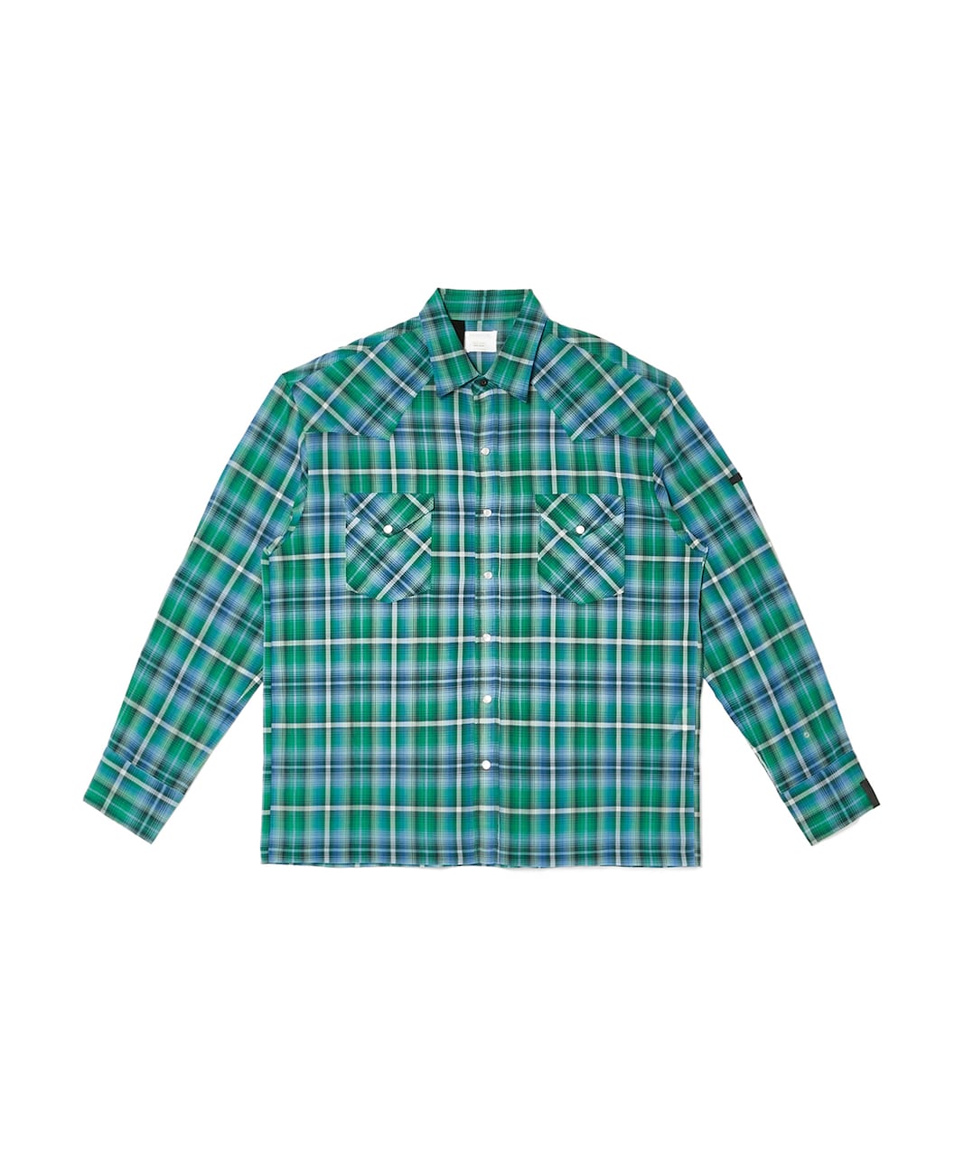 PHIGVEL - FRENCH OPEN COLLAR LS SHIRT | HUMAN and THINGS