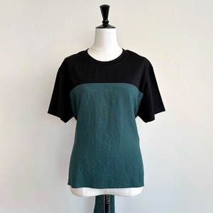 〈SELECT〉ウエストリボンバイカラーTシャツ 1026603