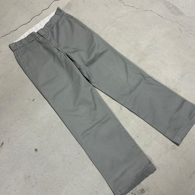 DICKIES COTTON PANT GRAY USA