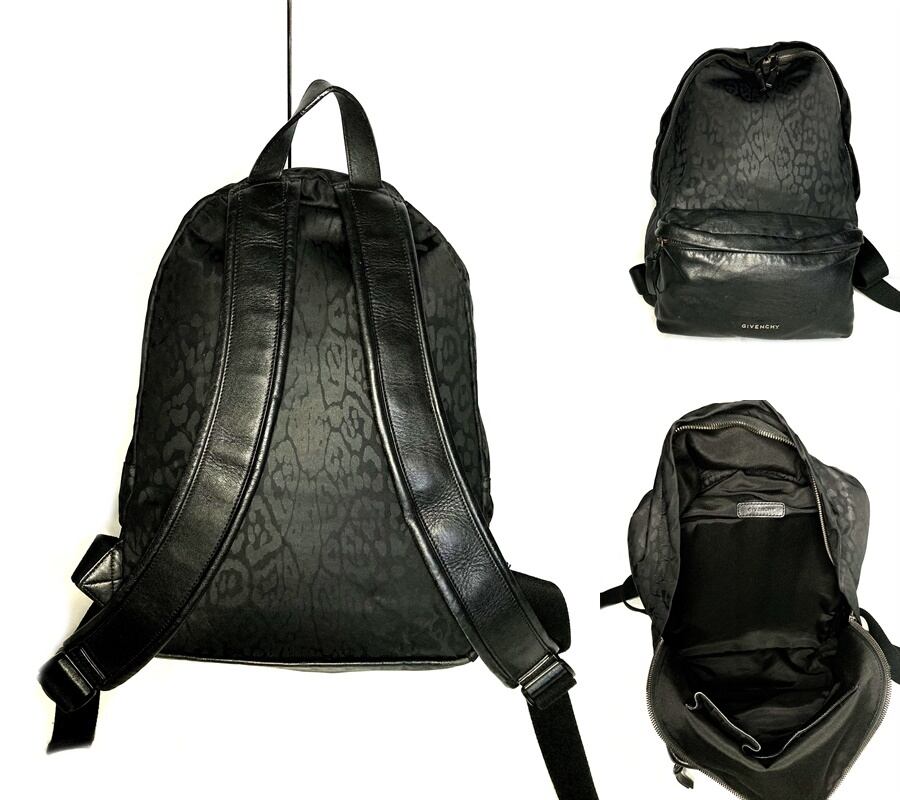 GIVENCHYレオパード柄ナップサック GIVENCHYレオパード柄ナップサック