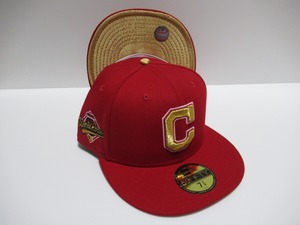 Exclusive NEW ERA 59fifty Cleveland Indians　クリーブランド・インディアンス