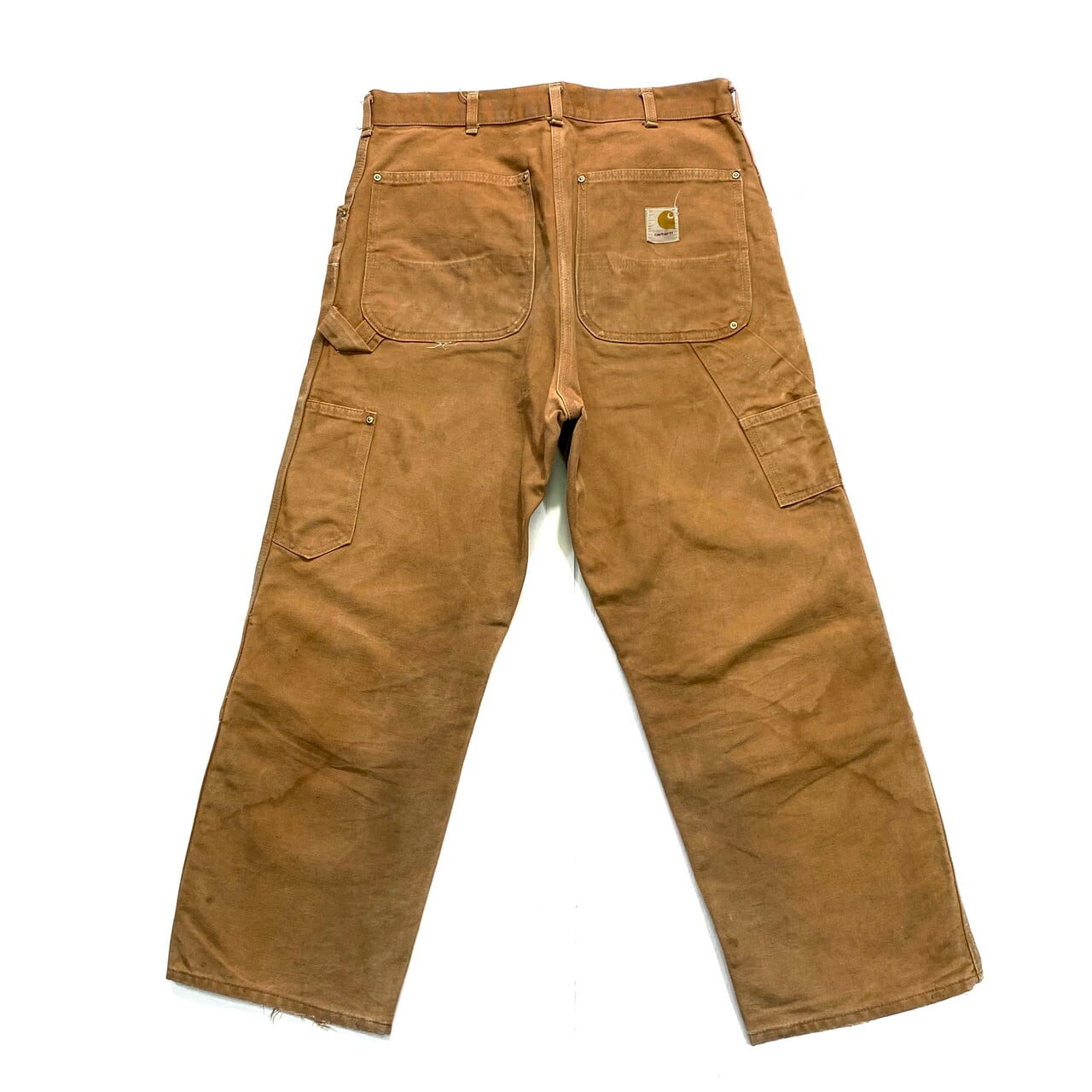 Carhartt カーハート ダック地ワークパンツ キャメル系  W36