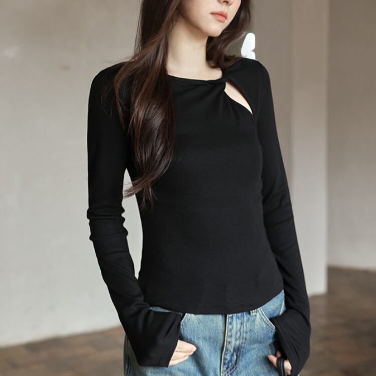 Hollow slim cut and sew 00199