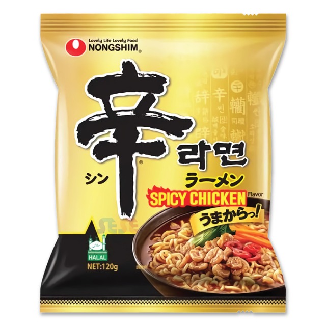 農心 辛ラーメン スパイシーチキン 120g