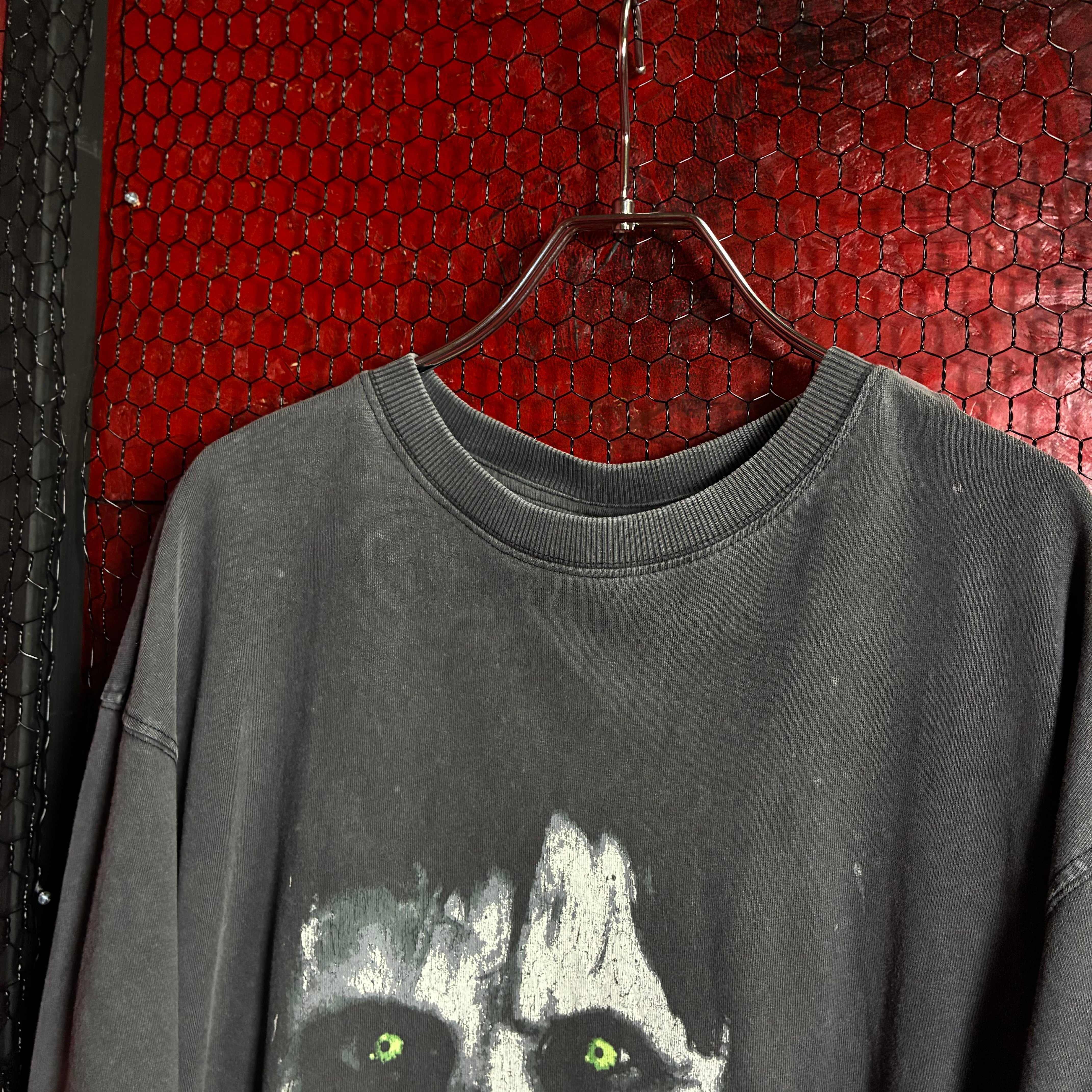 THE EXORCIST ホラームービーTシャツ フェードブラック エクソシスト
