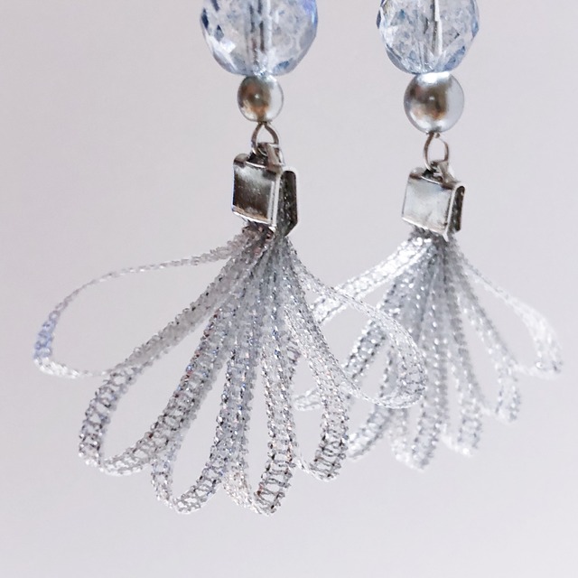 フラワーリボンピアス / イヤリング｜画像5