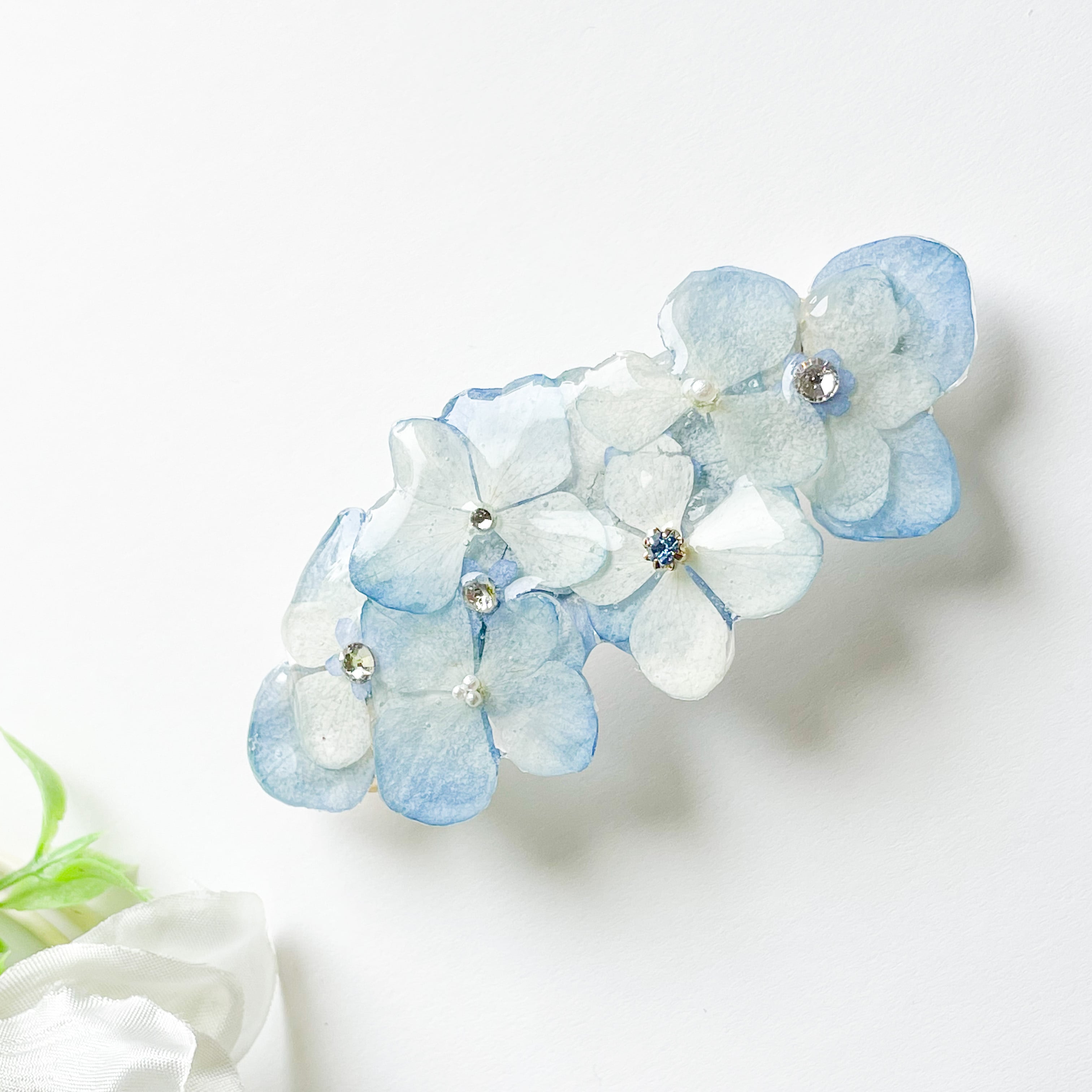 紫陽花バレッタ | puanani accessory
