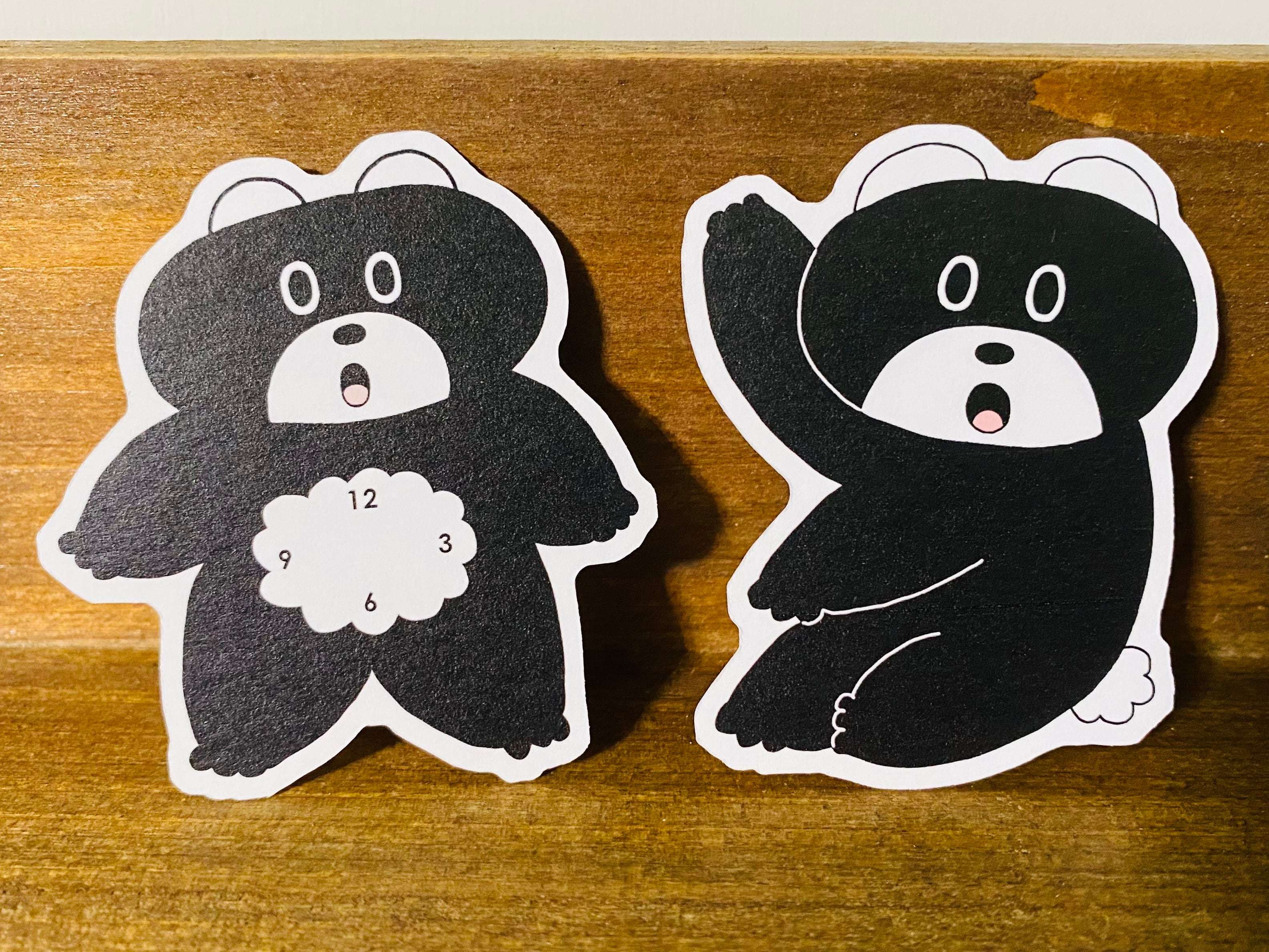 くろっくまミニカードセット２