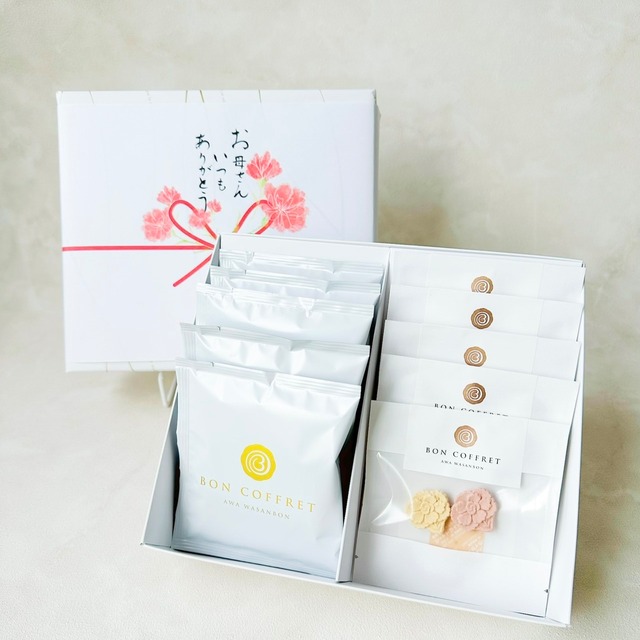 【母の日ギフト】干菓子とコーヒーの詰め合わせ