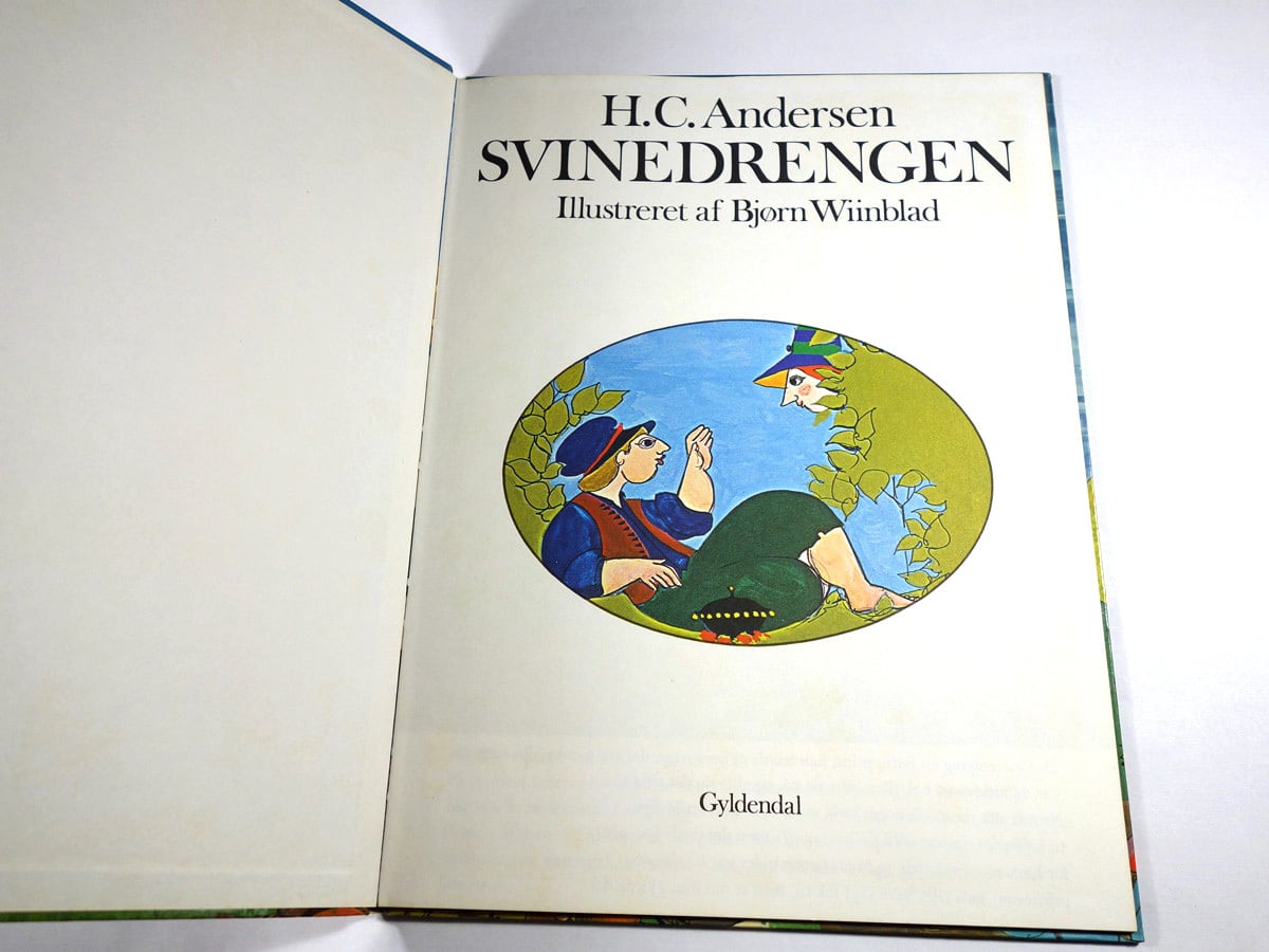 SVINEDRENGEN（H. C. Andersen 作、Bjorn Wiinblad 絵） | bookstore
