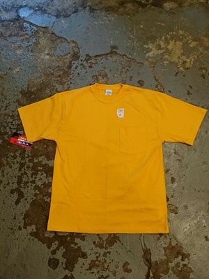 90s "CAMBER MAX-WAIGHT JERSEY" Yellow Color N.O.S
