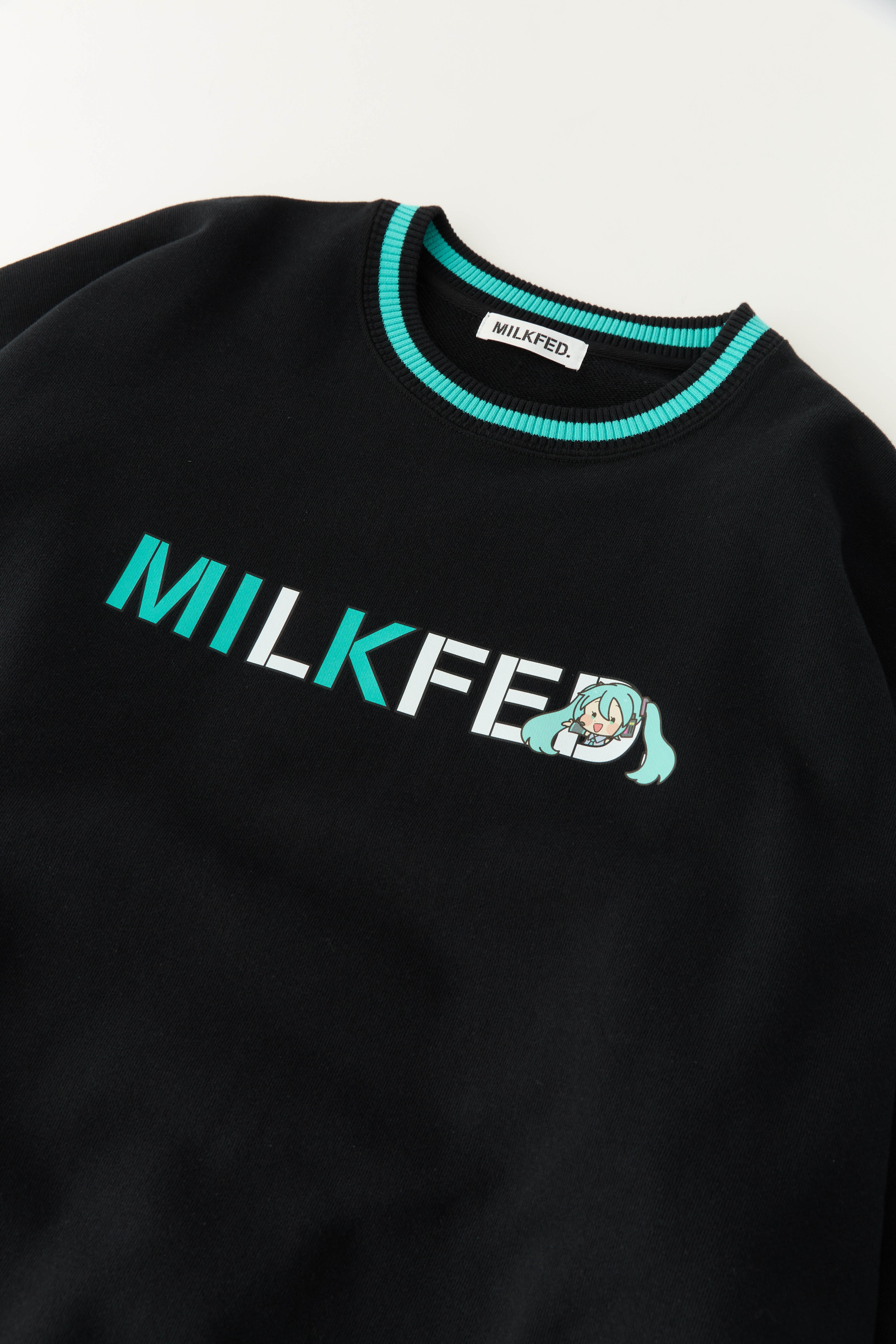 MILKFED M!LK コラボ スウェット M!LK MILKFEDコラボ スウェット M!LK MILKFEDコラボ スウェット