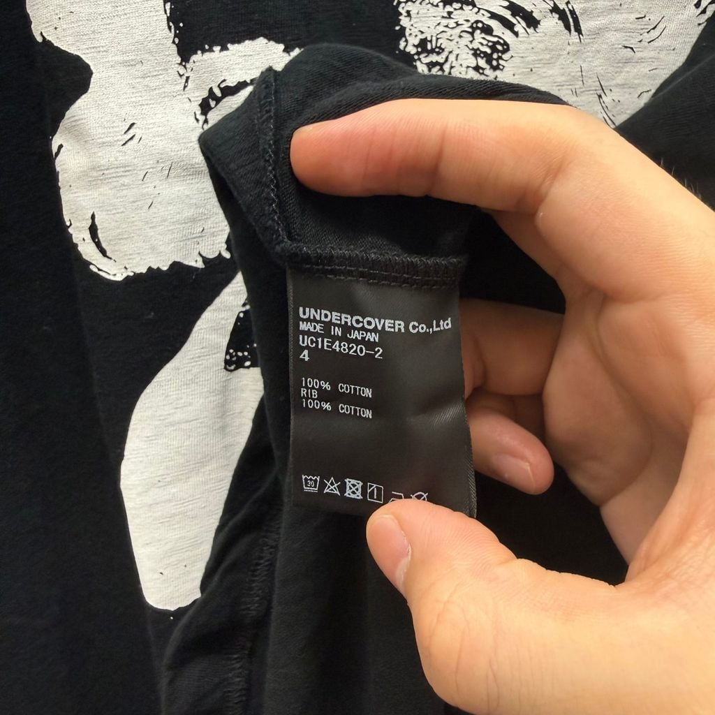 O*S様 アンダーカバー languid期 歪みブローチ UNDERCOVER アンダーカバー 25SS Beethoven Languid T-Shirt 半袖T