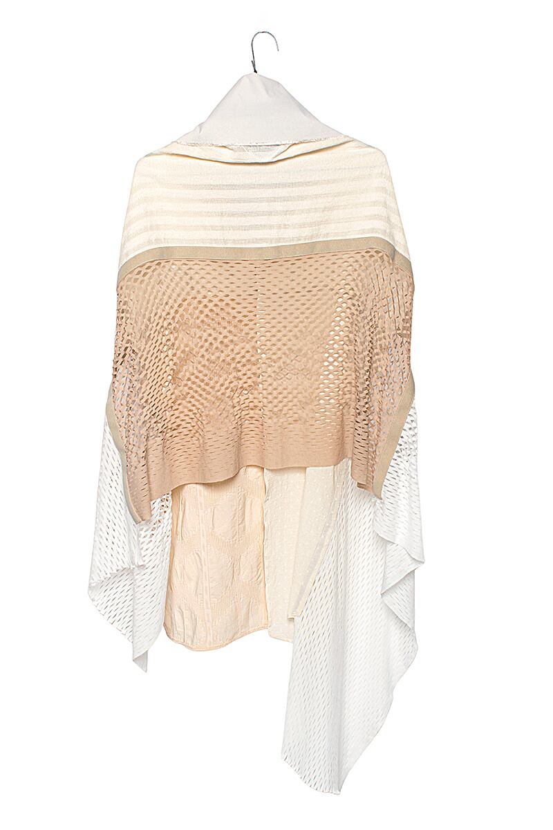 HYBRID PONCHO 6113 ONE OF A KIND 1点モノポンチョ ［着るアート