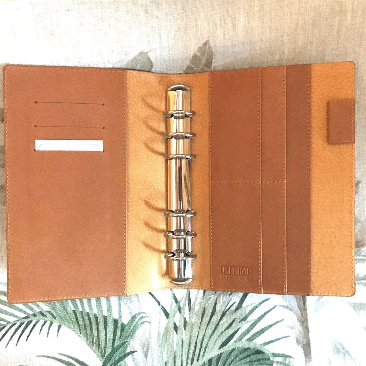 レオナルド様 リクエスト 7点 まとめ商品 LEONARDO レオナルド システム手帳 バイブル タン | 〈PTM Milano