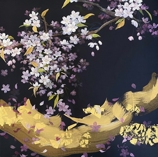 春の詩　-夜桜-