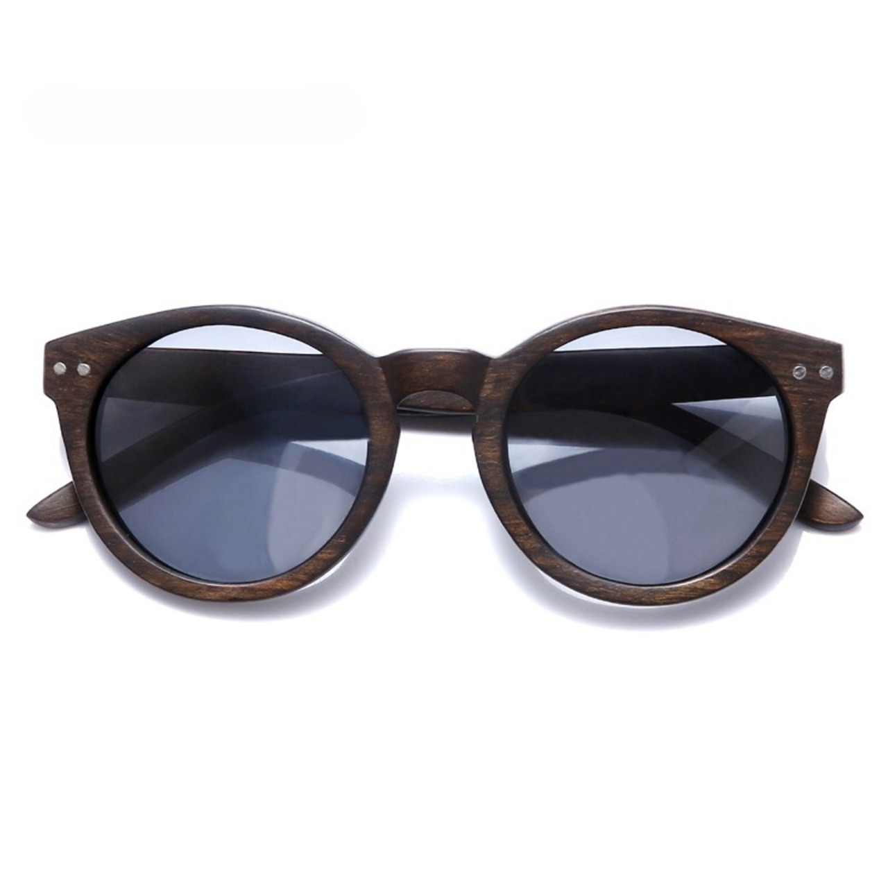 Wood Boston Round Sunglasses / ウッド ボストン ラウンド サングラス